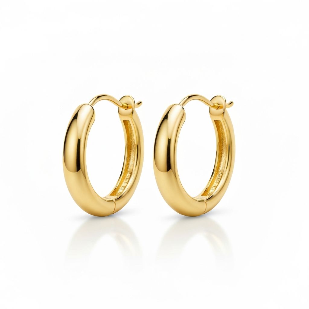 Gold Hoop Earrings